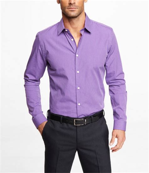 The price isn't terrible (around 60, get another pair for 40) and the fit is excellent. . Express dress shirts